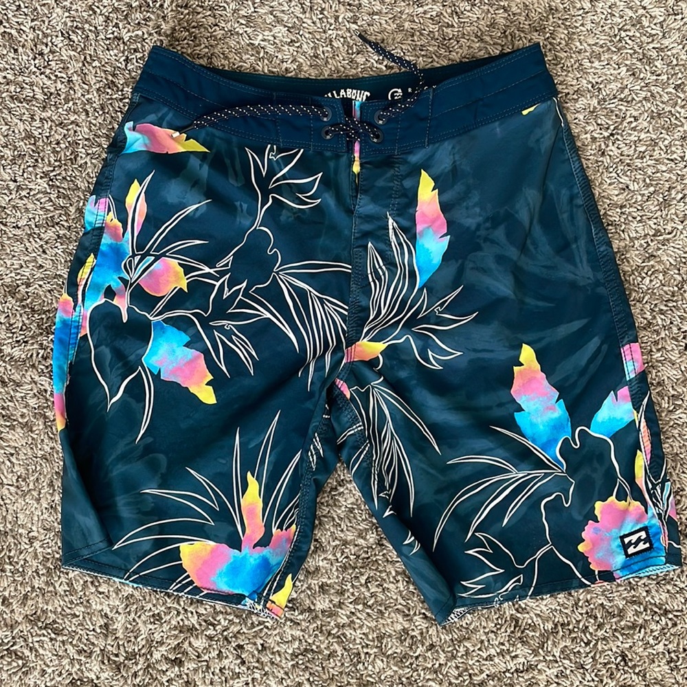 Billabong board short.